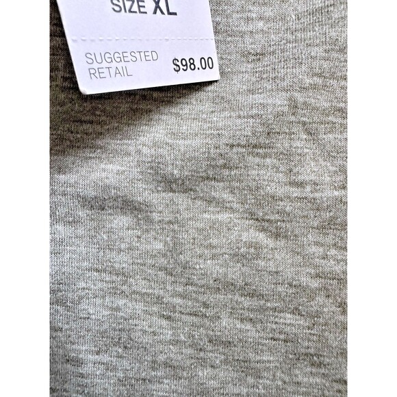 CRWTH Men's Regular-Fit Skull Logo-Print Placket Henley Long sleeve Shirt XL - Picture 4 of 8